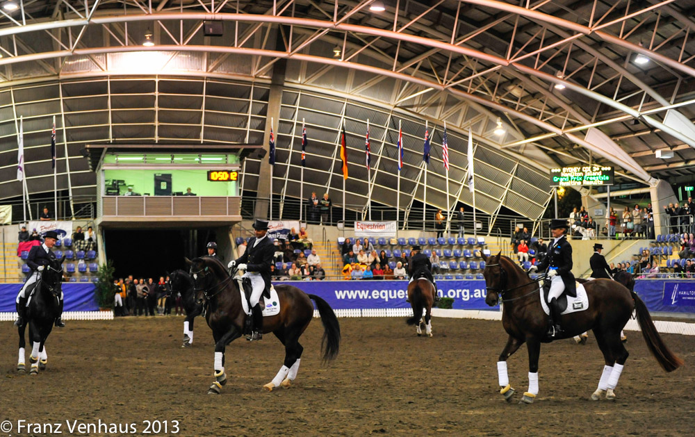 The National Dressage Championships presents for your enjoyment …… a Quadrille Exhibition!