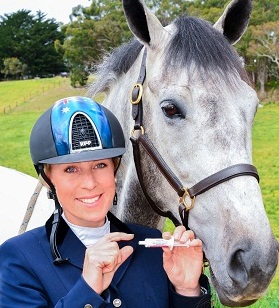 Megan Jones sponsored by Promectin Plus Mini Allwormer